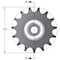 Brewer Machine & Gear Idler Sprocket, A Style, 60 Chain , 13 Teeth, Ball Bearing, Composite B6013N - alternate 1
